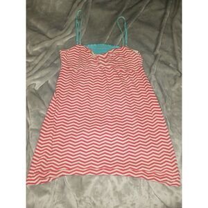 ROXY Y2K Beach Surf Midi Dress‎ Striped Vacation Medium Sun Coconut Girl Cruise